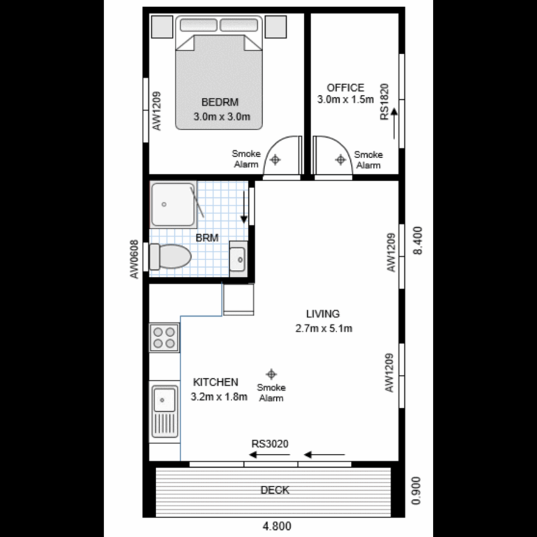 Floor Plan 40sqm