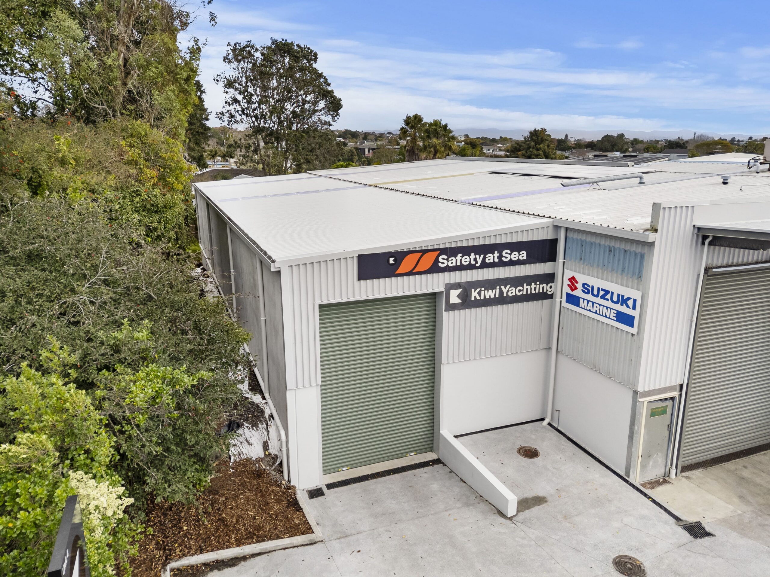 Safety at Sea commercial warehouse extension completed by Macalister Construction in Auckland