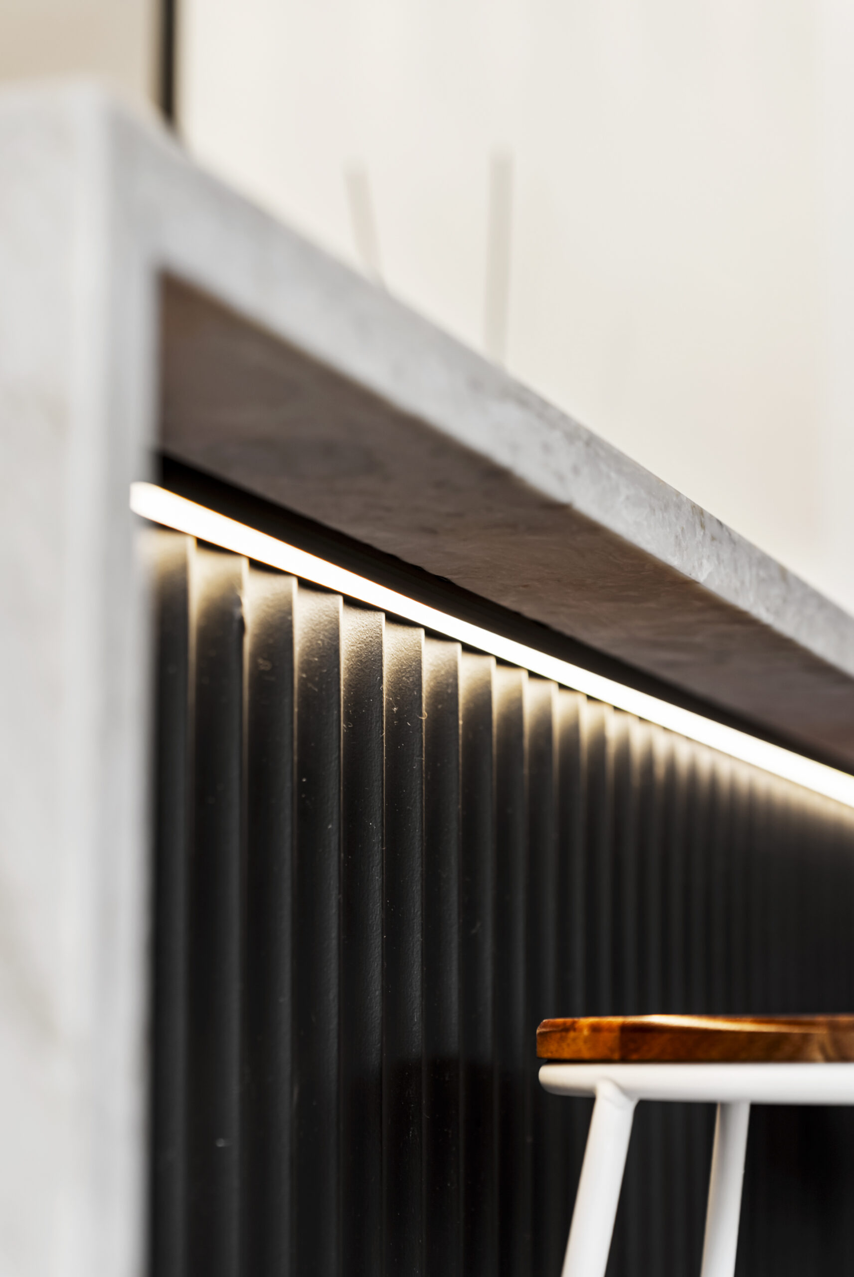 Custom interior renovation detailing